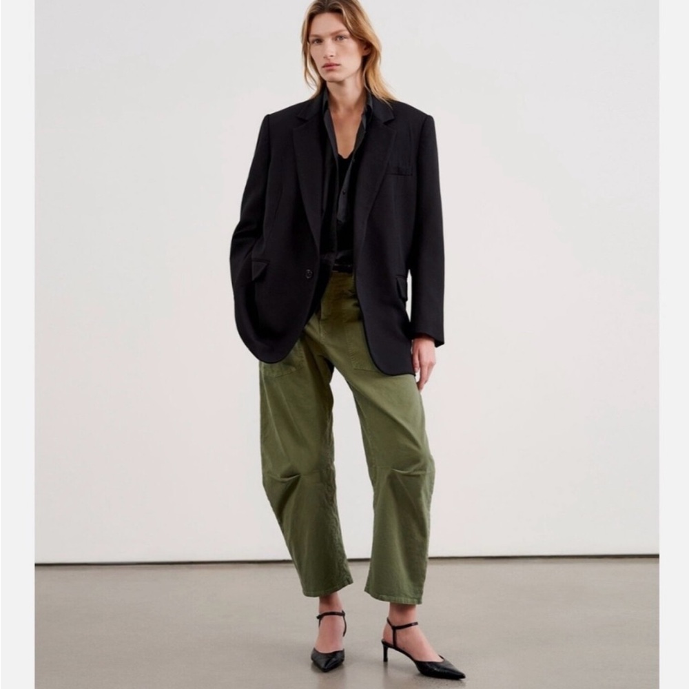 Nili Lotan Shon Pants size 4. Camo green.